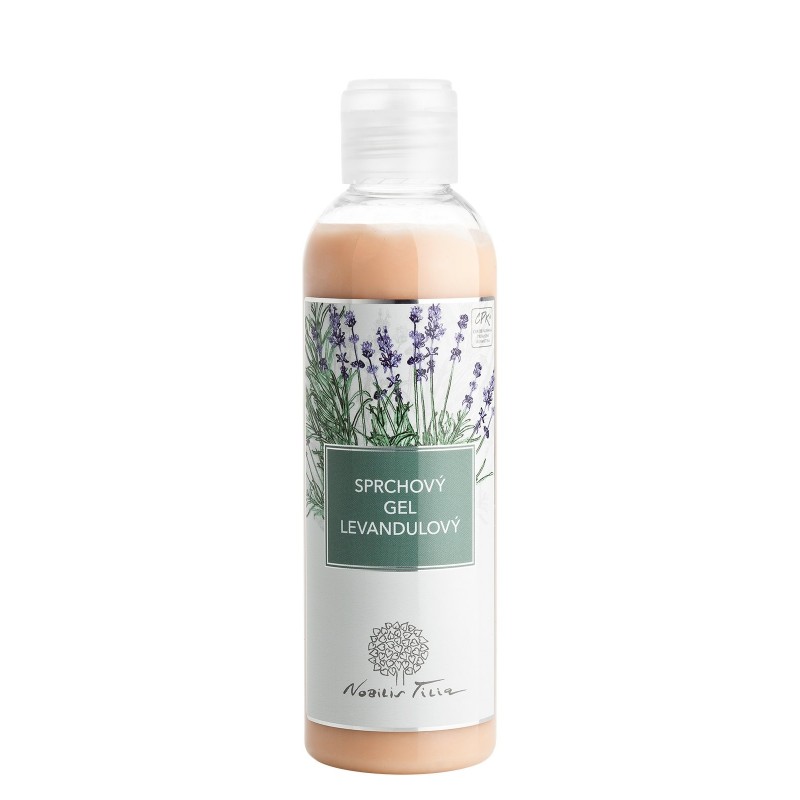 SPRCHOVÝ GEL LEVANDULOVÝ (200 ml) Nobilis