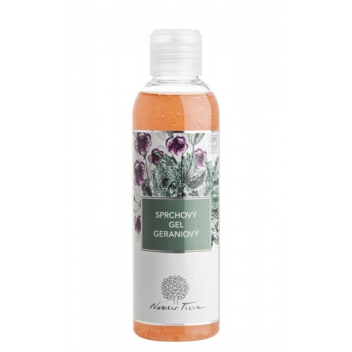 SPRCHOVÝ GEL GERANIOVÝ (200 ml) Nobilis