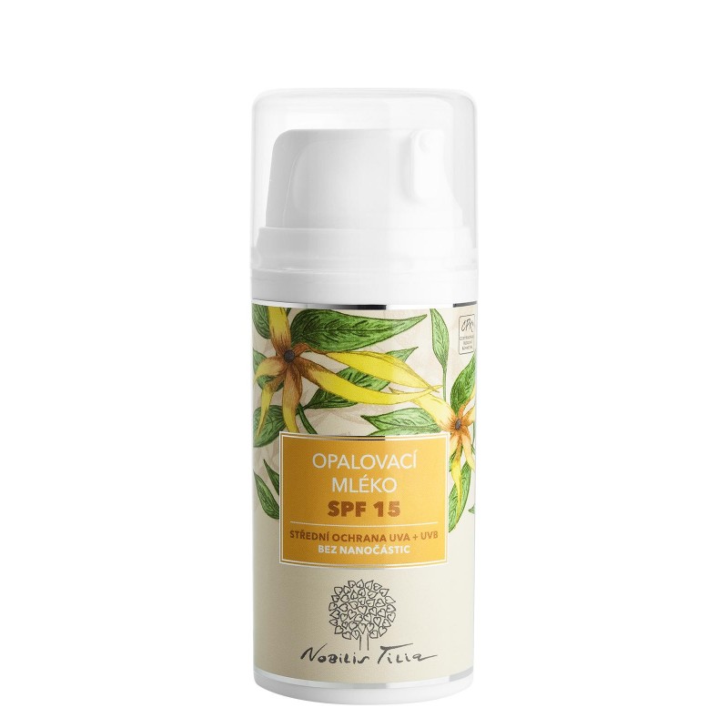 OPALOVACÍ MLÉKO SPF 15 (100 ml) Nobilis