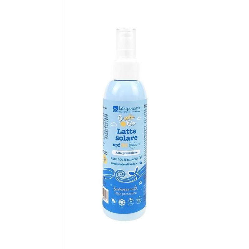 BIO OPALOVACÍ MLÉKO SPF 30 (125 ml) laSaponaria