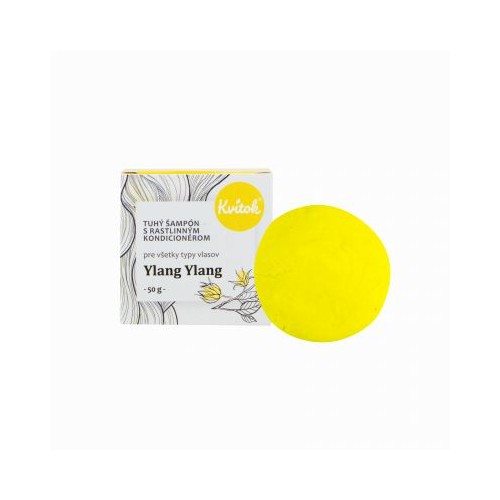 TUHÝ ŠAMPÓN S KONDICIONÉREM - YLANG YLANG (50 g) Kvítok