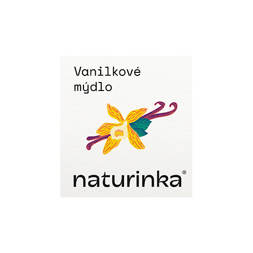 BEZOBALOVÉ MÝDLO - VANILKA (110 g) Naturinka