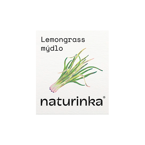 BEZOBALOVÉ MÝDLO - LEMONGRASS (110 g) Naturinka