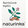 BEZOBALOVÉ MÝDLO - SANTAL (110 g) Naturinka