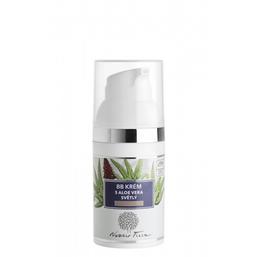 BB KRÉM S ALOE VERA - SVĚTLÝ (30 ml) Nobilis