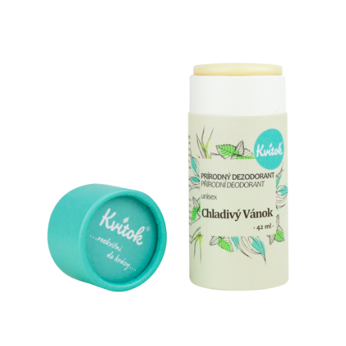 TUHÝ DEODORANT - CHLADIVÝ VÁNEK (42 ml) Kvítok