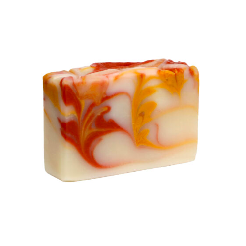BEZOBALOVÉ TUHÉ MÝDLO - POMERANČ A BAMBUCKÉ MÁSLO (100 g) Caltha