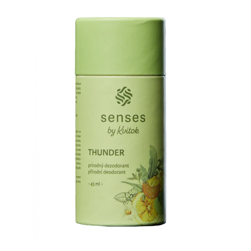 TUHÝ DEODORANT SENSES - THUNDER (45 ml) Kvítok