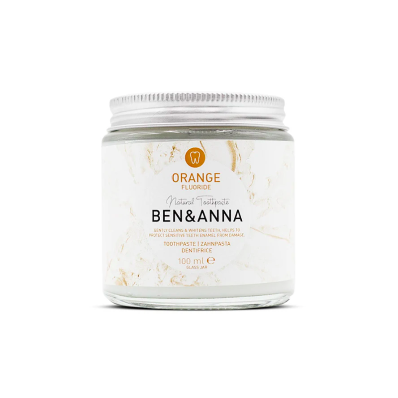 POMERANČOVÁ ZUBNÍ PASTA S FLUORIDEM (100ml) Ben&Anna