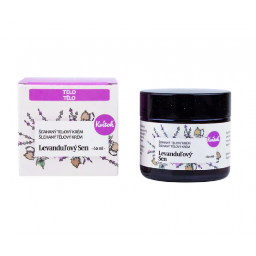 ŠLEHANÝ TĚLOVÝ KRÉM BEZSTAROSTNÉ RÁNO KVITOK (60ml)