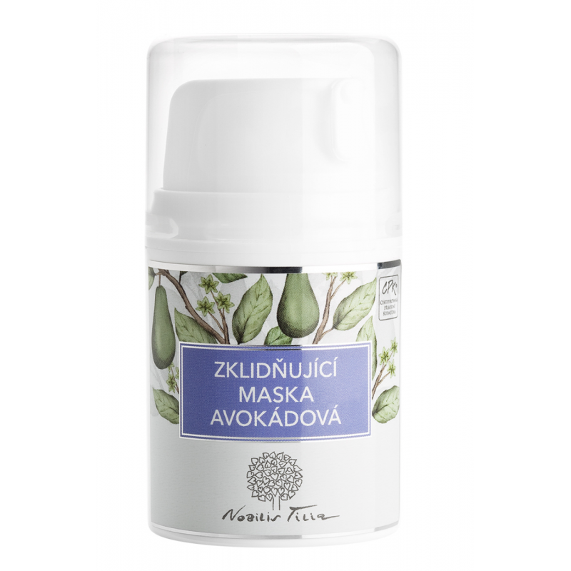 ZKLIDŇUJÍCÍ MASKA AVOKÁDOVÁ (50 ml) Nobilis
