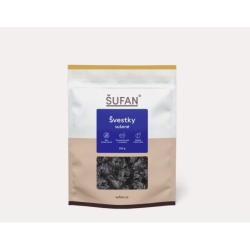 SUŠENÉ ŠVESTKY (200 g) Šufan
