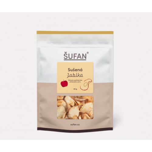SUŠENÁ JABLKA (40 g) Šufan