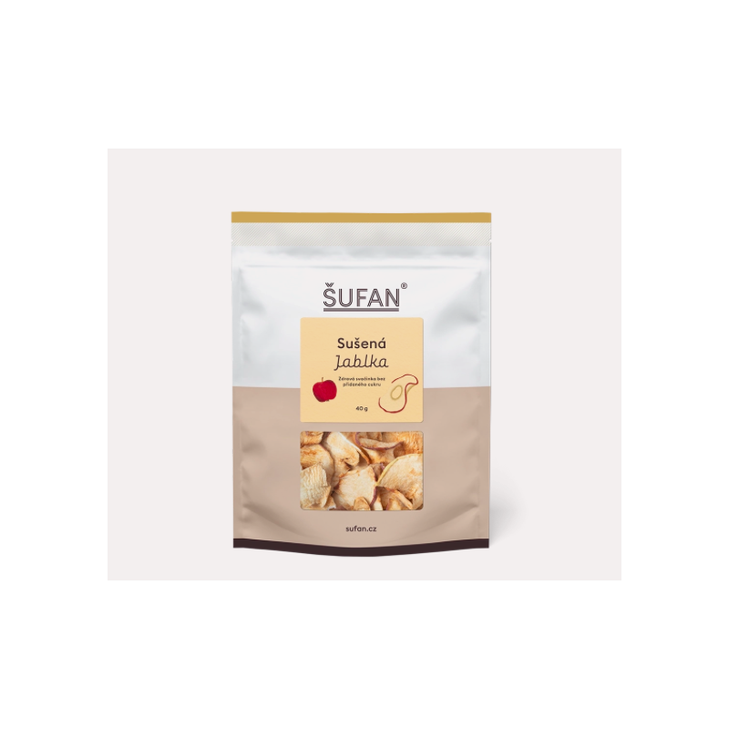 SUŠENÁ JABLKA (40 g) Šufan