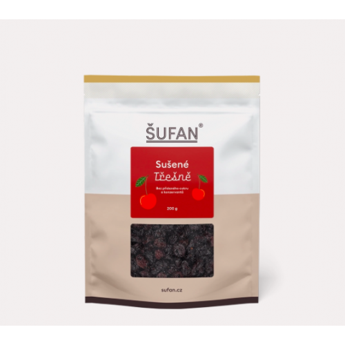 SUŠENÉ TŘEŠNĚ (200 g) Šufan