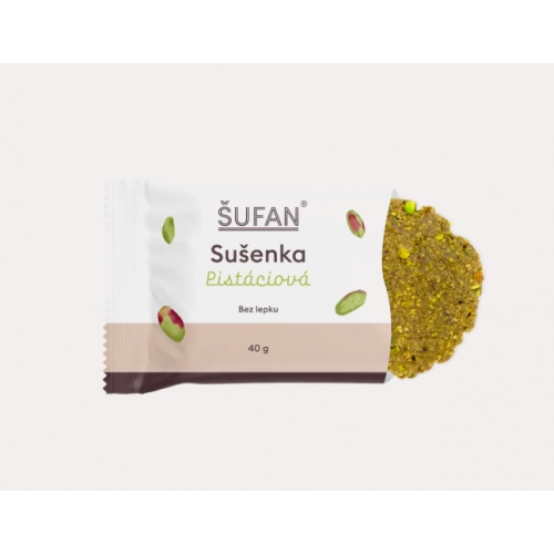 SUŠENKA PISTÁCIOVÁ (40 g) Šufan