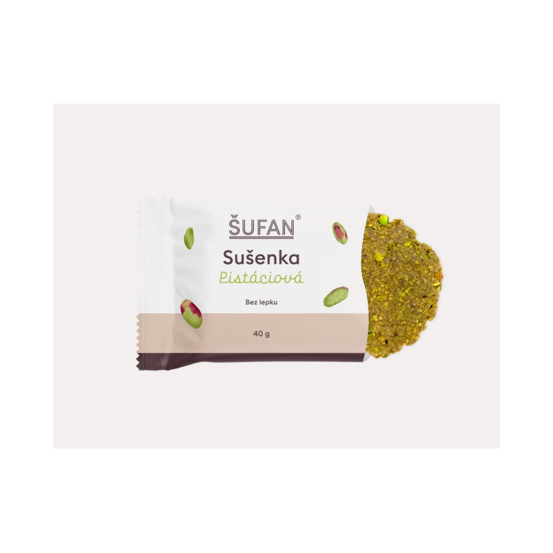 SUŠENKA PISTÁCIOVÁ (40 g) Šufan