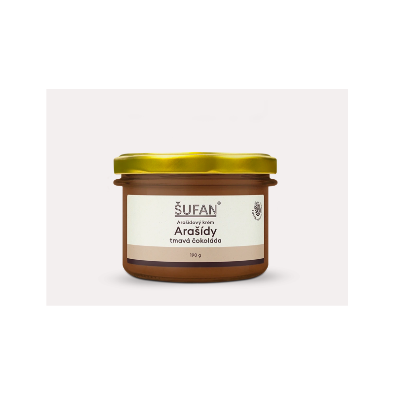 ARAŠÍDY S TMAVOU ČOKOLÁDOU (190 g) Šufan