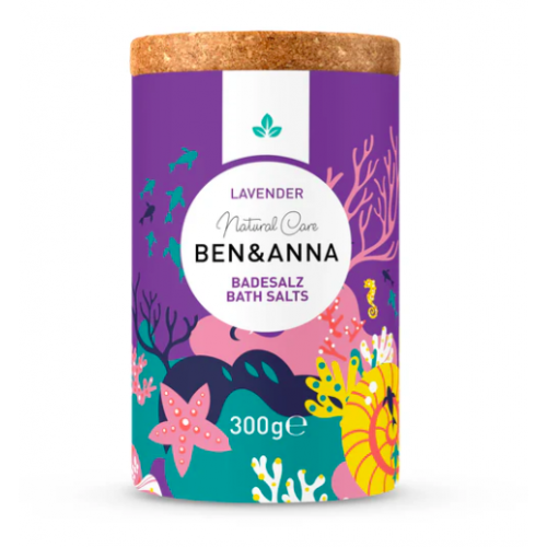 SŮL DO KOUPELE - LAVENDER (300 g) Ben & Anna