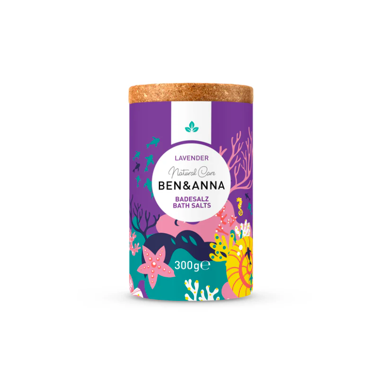 SŮL DO KOUPELE - LAVENDER (300 g) Ben & Anna