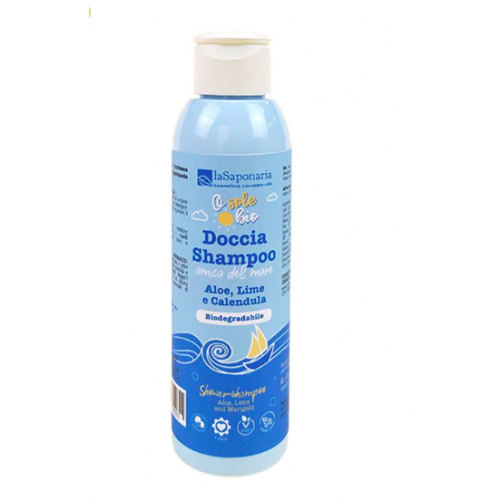 SPRCHOVÝ GEL A ŠAMPON PO OPALOVÁNÍ BIO (150 ml) laSaponaria