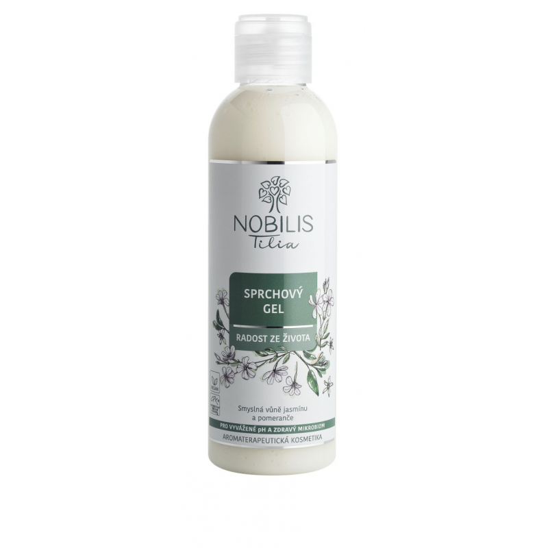 SPRCHOVÝ GEL RADOST ZE ŽIVOTA (200 ml) Nobilis