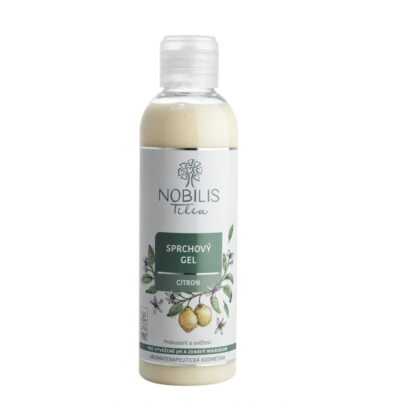 SPRCHOVÝ GEL CITRON (200 ml) Nobilis