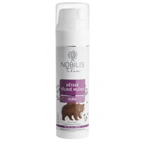 DĚTSKÉ TĚLOVÉ MLÉKO KLÁRA (200 ml) Nobilis