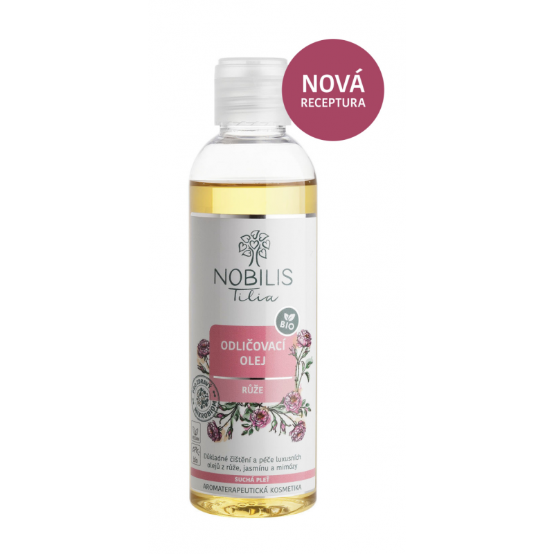 ODLIČOVACÍ OLEJ RŮŽE (200 ml) Nobilis
