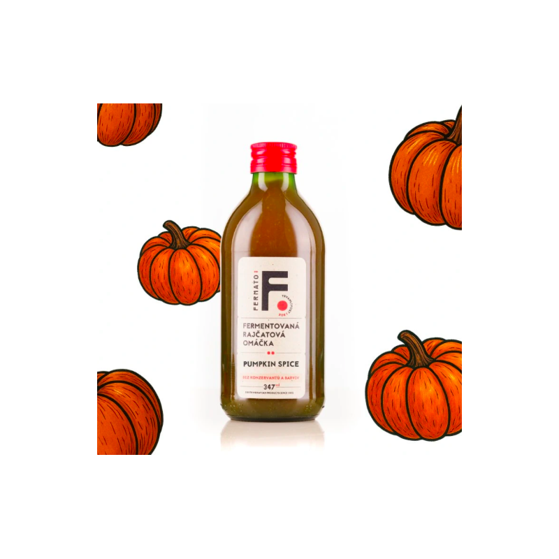 FERMENTOVANÁ RAJČATOVÁ ZÁLIVKA - PUMPKIN SPICE (347 ml) Fermato