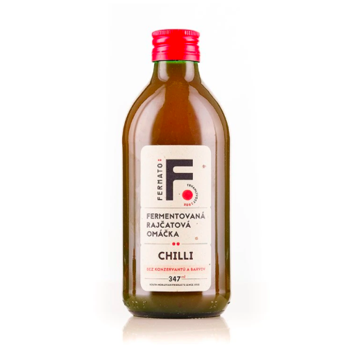FERMENTOVANÁ RAJČATOVÁ ZÁLIVKA - CHILLI (340 ml) Fermato