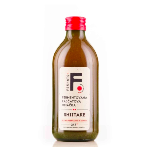 FERMENTOVANÁ RAJČATOVÁ ZÁLIVKA - SHIITAKE (347 ml) Fermato