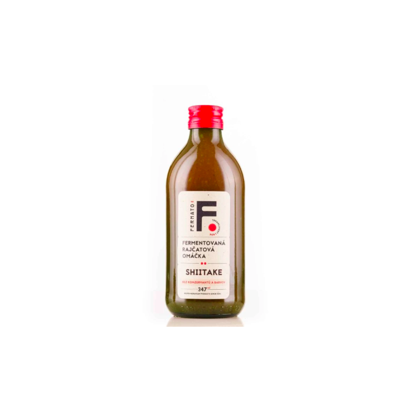 FERMENTOVANÁ RAJČATOVÁ ZÁLIVKA - SHIITAKE (347 ml) Fermato