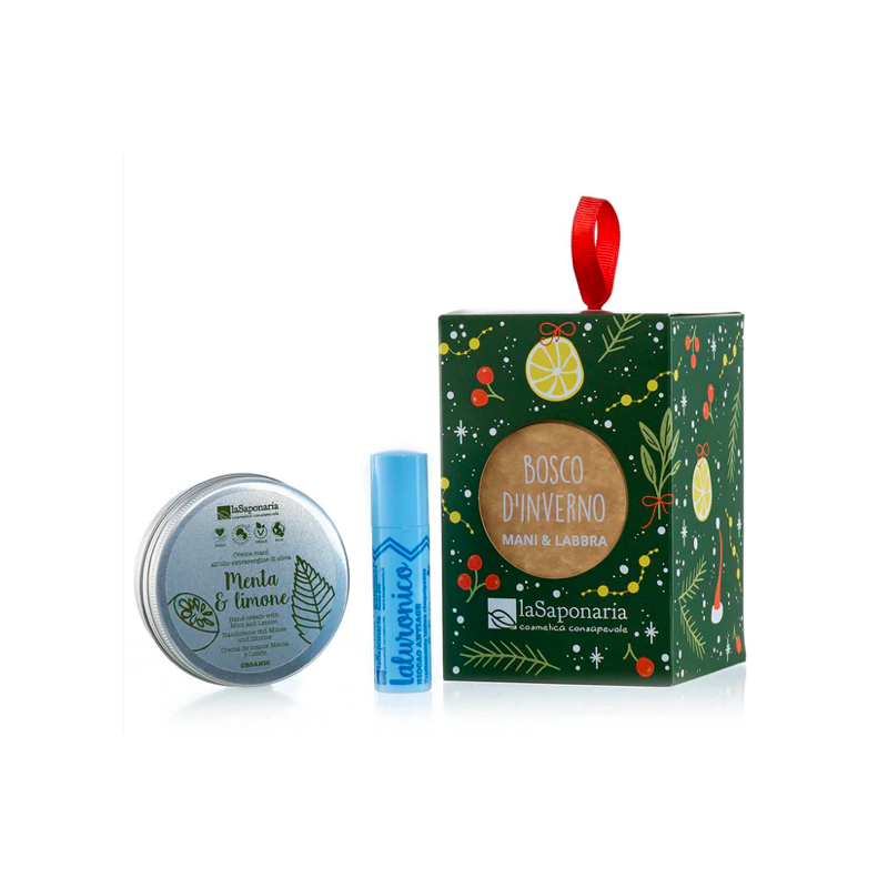 DÁRKOVÁ SADA PRO PÉČI O RUCE A RTY- ZIMNÍ LES (2 ks) laSaponaria