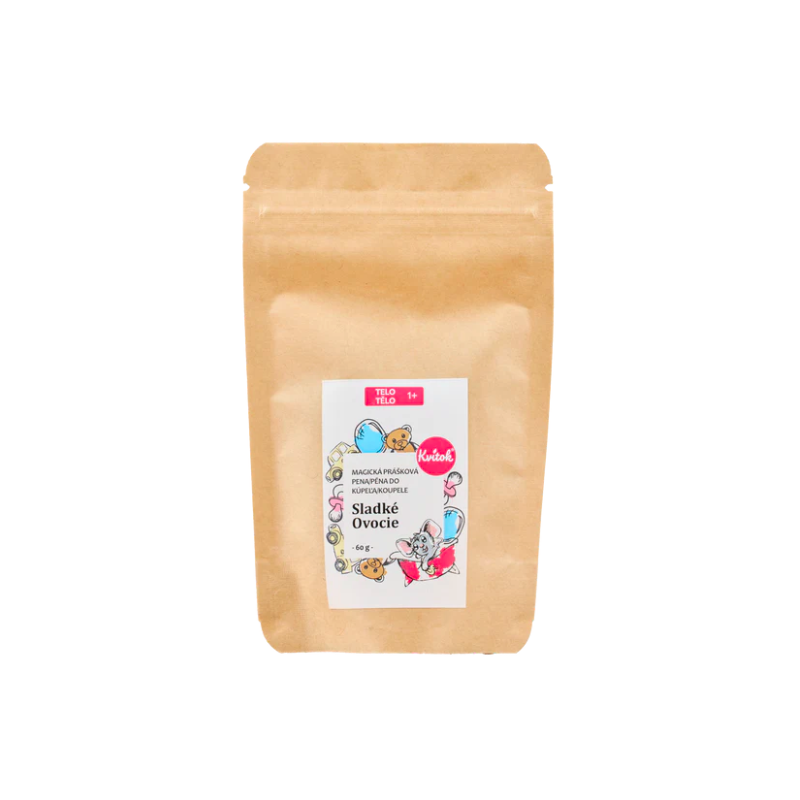 MAGICKÁ PĚNA DO KOUPELE- SLADKÉ OVOCE (60 g) Kvítok