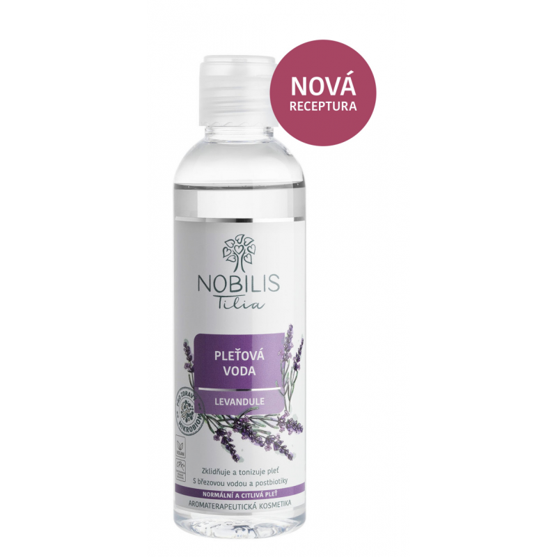 PLEŤOVÁ VODA - LEVANDULE (200 ml) Nobilis