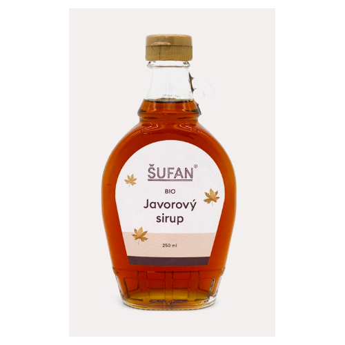 BIO JAVOROVÝ SIRUP (250 ml) Šufan