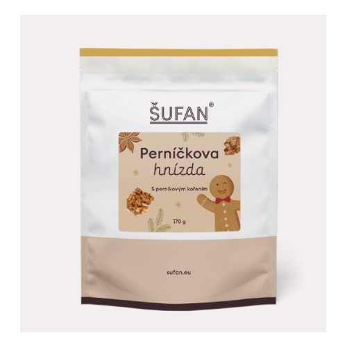 PERNÍČKOVA HNÍZDA S PERNÍKOVÝM KOŘENÍM (350 g) Šufan