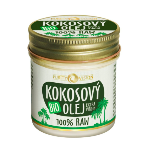 KOKOSOVÝ OLEJ RAW BIO (120 ml) Purity Vision