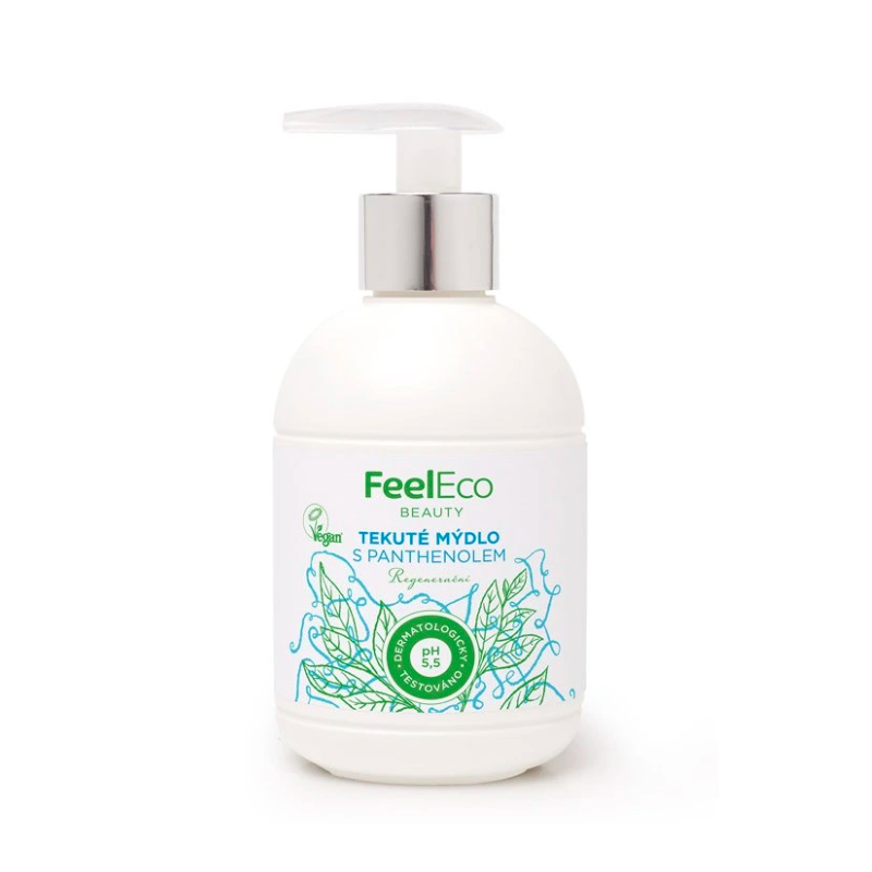 TEKUTÉ MÝDLO NA RUCE S PANTHENOLEM (300 ml) Feel Eco