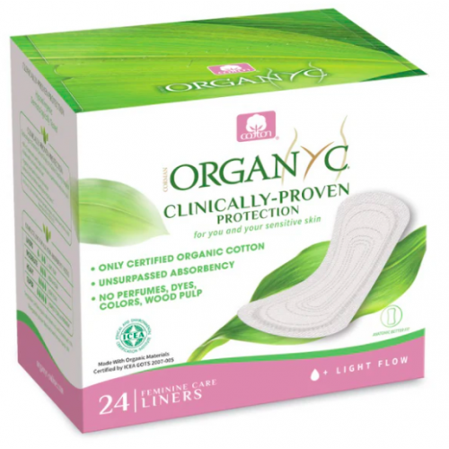 SLIPOVÉ VLOŽKY LIGHT (10 ks) Organyc