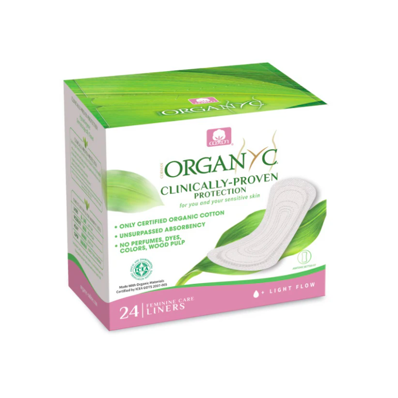 SLIPOVÉ VLOŽKY LIGHT (10 ks) Organyc