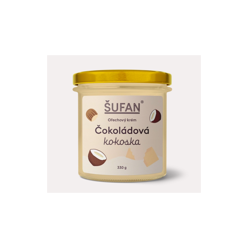 ČOKOLÁDOVÁ KOKOSKA (330 g) Šufan