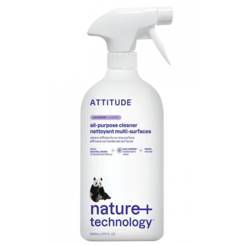 UNIVERZÁLNÍ ČISTÍCÍ PROSTŘEDEK S VŮNÍ LEVANDULE (800 ml) ATTITUDE