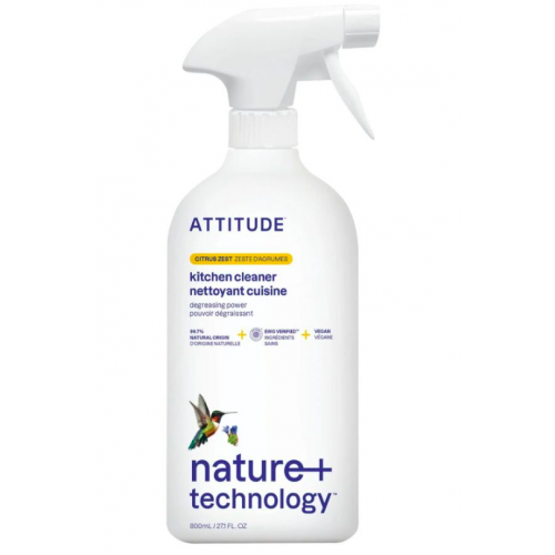 ČISTIČ NA KUCHYNĚ S VŮNÍ CITRONOVÉ KŮRY (800 ml) ATTITUDE