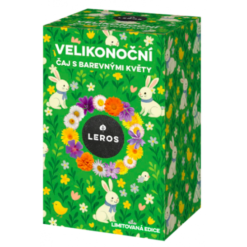 VELIKONOČNÍ ČAJ S BAREVNÝMI KVĚTY (20 x1,4 g) LEROS