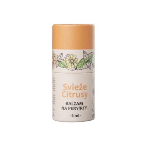 BALZÁM NA RTY - SVĚŽÍ CITRUSY (8 ml) Kvítok