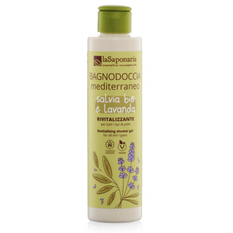 BIO STŘEDOMOŘSKÉ SPRCHOVÝ GEL (200 ml) laSaponaria
