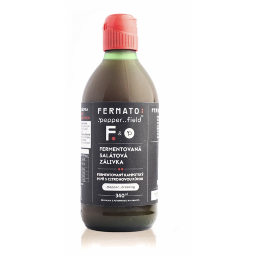 FERMENTOVANÁ RAJČATOVÁ ZÁLIVKA - FERMENTOVANÝ PEPŘ (340 ml) Fermato