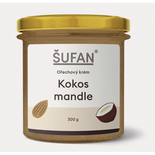 KOKOSOVO-MANDLOVÉ MÁSLO (300 g) Šufan